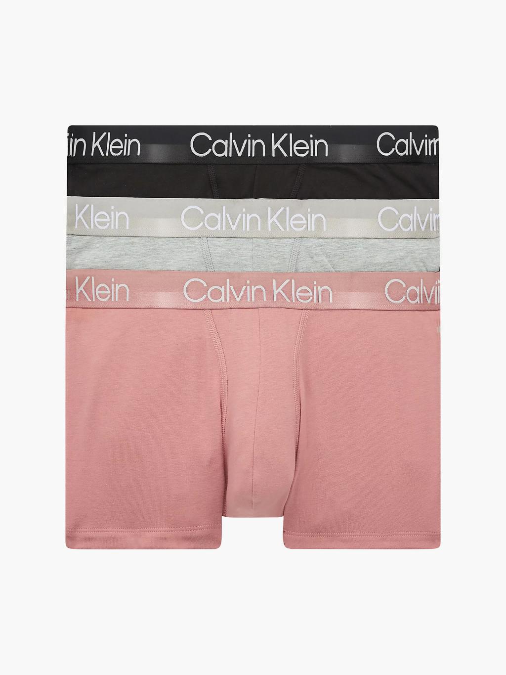 NB2970/1RM - pánské boxerky Calvin Klein 3 pack